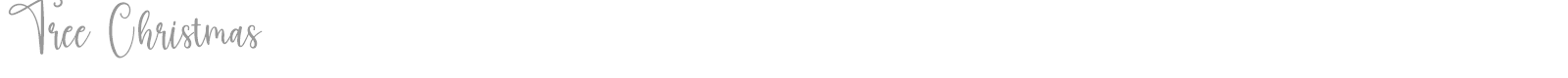 Tree Christmas font preview